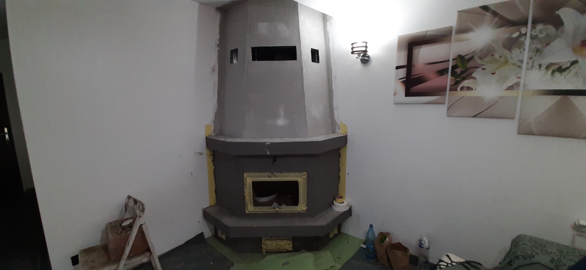 Șemineu din cărămida 2023