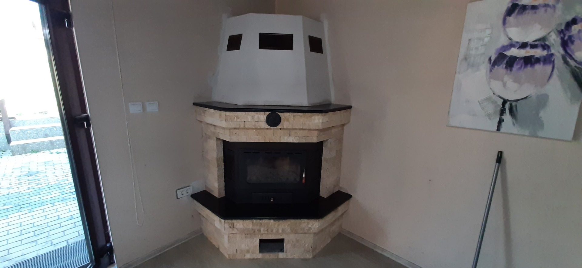 Șemineu din oțel 2025